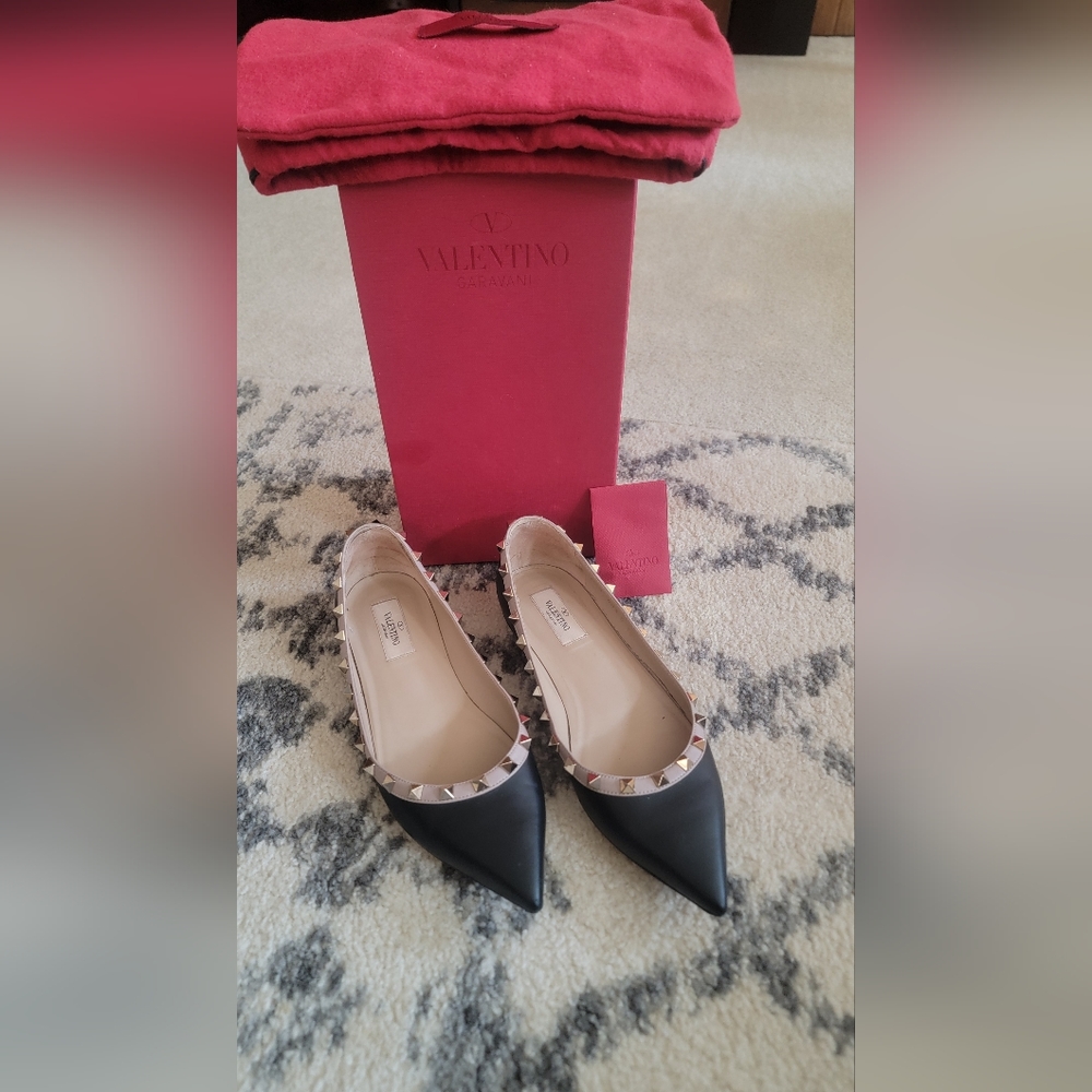 Valentino Rockstud Flats